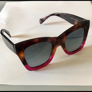 Celine Havana Fuchsia Sunglasses